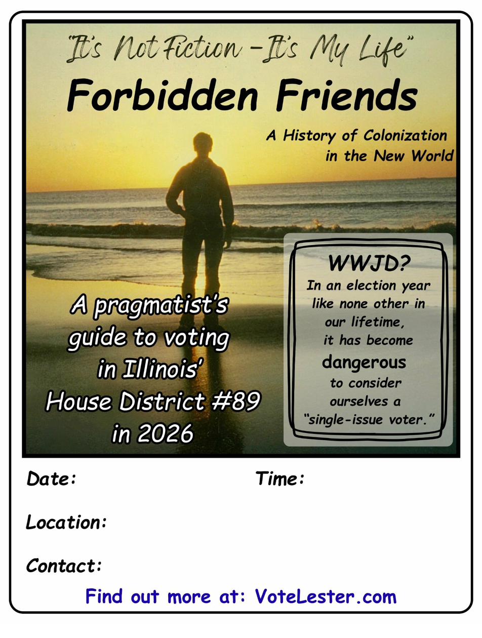 Event poster — fillable by hand