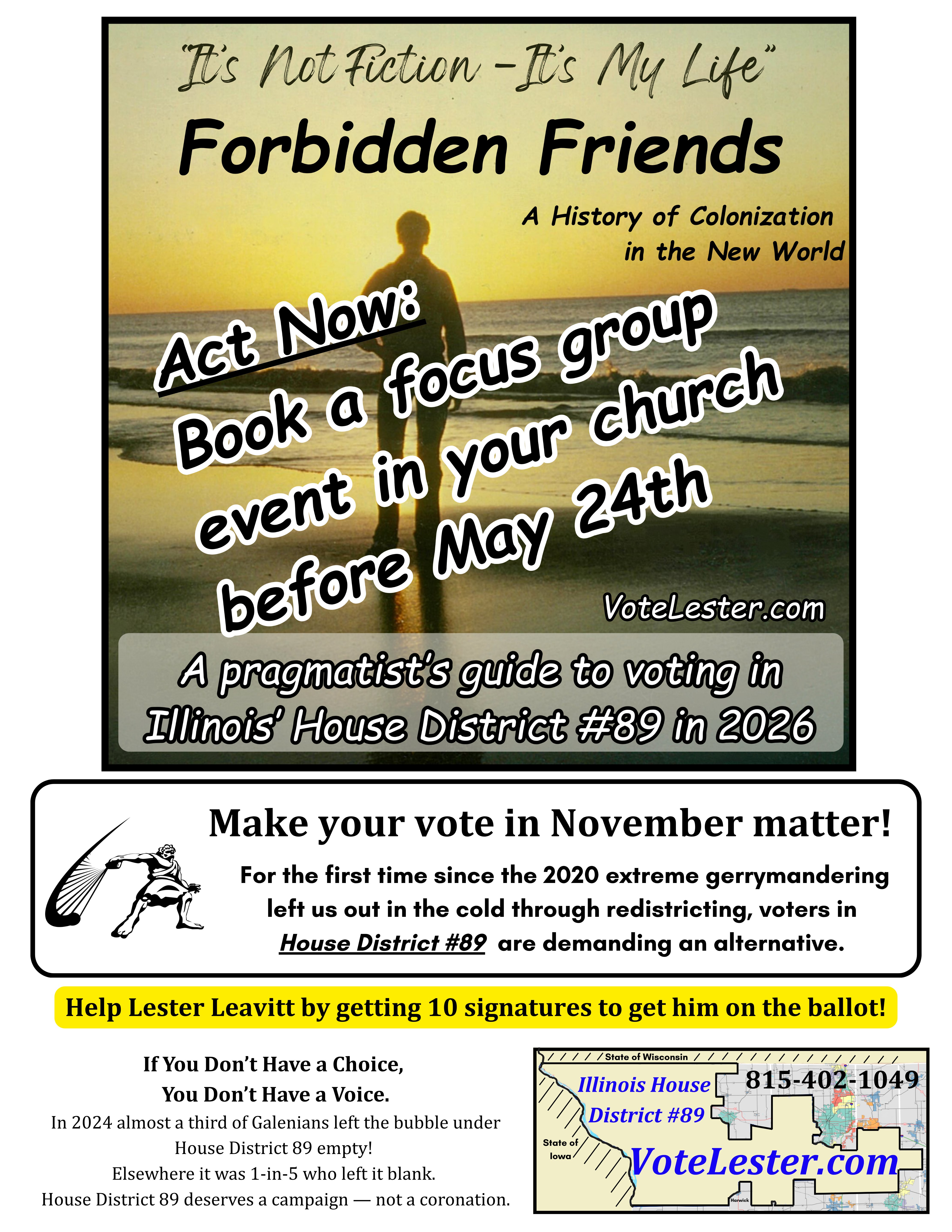 Focus Group Signatures — Act Now: Book a focus group event in your church before May 24th