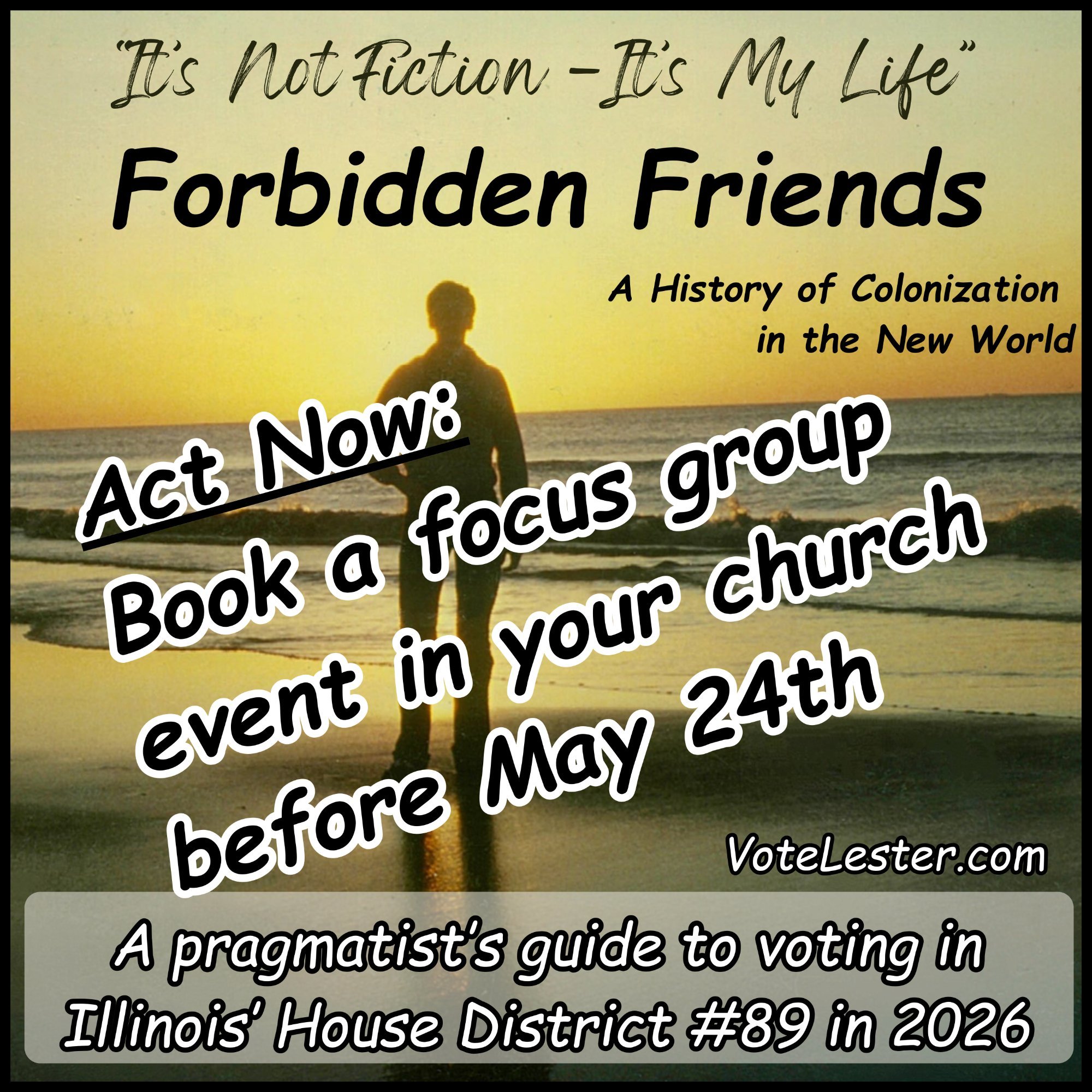 Act Now — Book a focus group event before May 24th